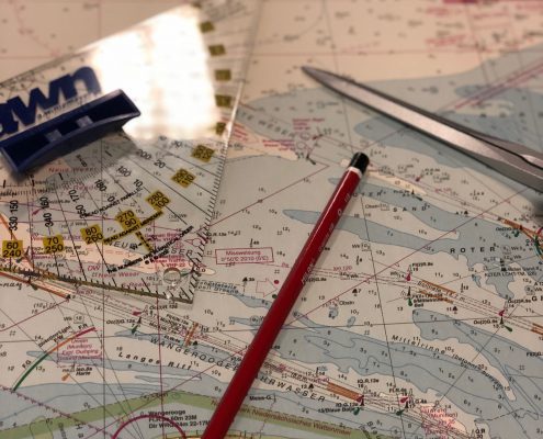 Navigationsbesteck Sportbootführeschein Sportküstenschifferschein