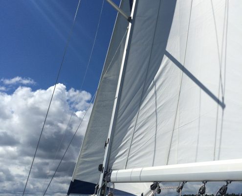 Segeln Sonne Schweden